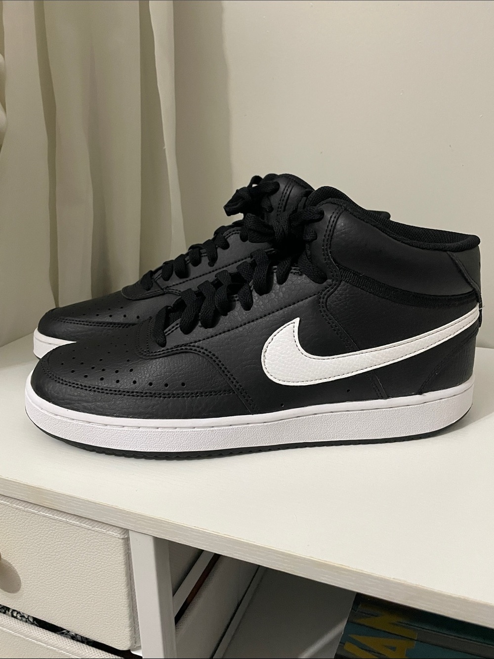 Nike Court Vision Mid Mens:(9)